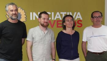 Representants d'IniciativaVerds en una imatge d'arxiu.