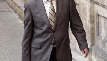 El jutge instructor del cas Nóos, José Castro, accedint als jutjats.