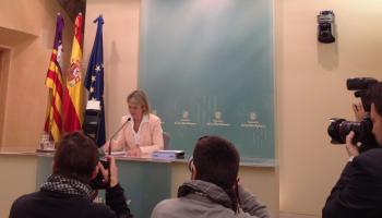 Riera, durant la roda de premsa posterior al Consell de Govern d'aquest divendres. 