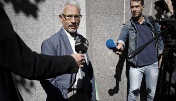 Imatge d'arxiu del primer pic en què Vidal anà a la seu del CGPJ a declarar.