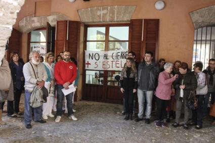 Imatge de la protesta d'aquest divendres. 