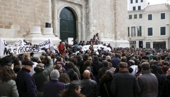 Imatge de la manifestació.