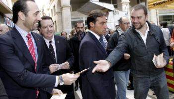 Dijous Bo del 2012 a Inca amb Bauzá i Lladó. 