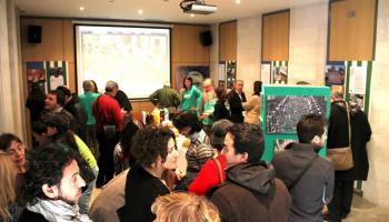 Can Alcover acull aquests dies una exposició retrospectiva sobre la lluita educativa de l'Assemblea de Docents. 