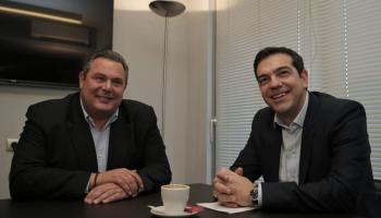Kammenos i Tsipras han assolit un acord per formar govern després dels comicis que confirmaren l'esfondrament dels dos grans partits tradicionals.