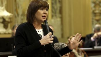 <p>Armengol al Ple d'aquest dimarts. </p>