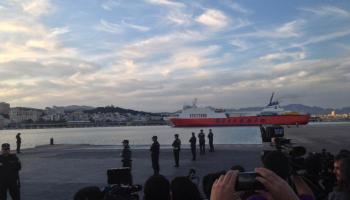 150 persones evacuades per l’incendi d’un ferri a les costes de Mallorca