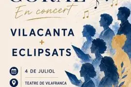 Vilacanta i Eclipsats comparteixen escenari al Teatre de Vilafranca