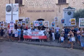 Protesta del tren de S&oacute;ller