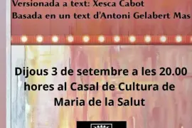 Estrena del monòleg ‘Me Too! Les vides d'una dona’ a Maria de la Salut