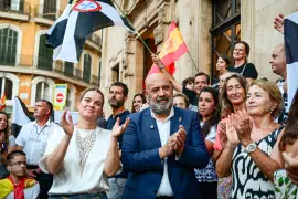 Critiquen que el batle de Palma utilitzi la Banda Municipal de Música en un acte partidista: «No és la banda del PP ni de l’extrema dreta»