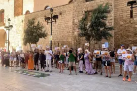 Protesta contra les galeres de cavalls