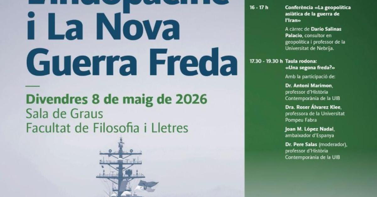 La V Jornada del Món Actual analitza l’Indopacífic i la nova Guerra Freda